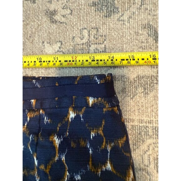 Boden Women's Lined Pencil Skirt Size 6L Navy Pattern Preppy Office Workwear - Picture 9 of 9